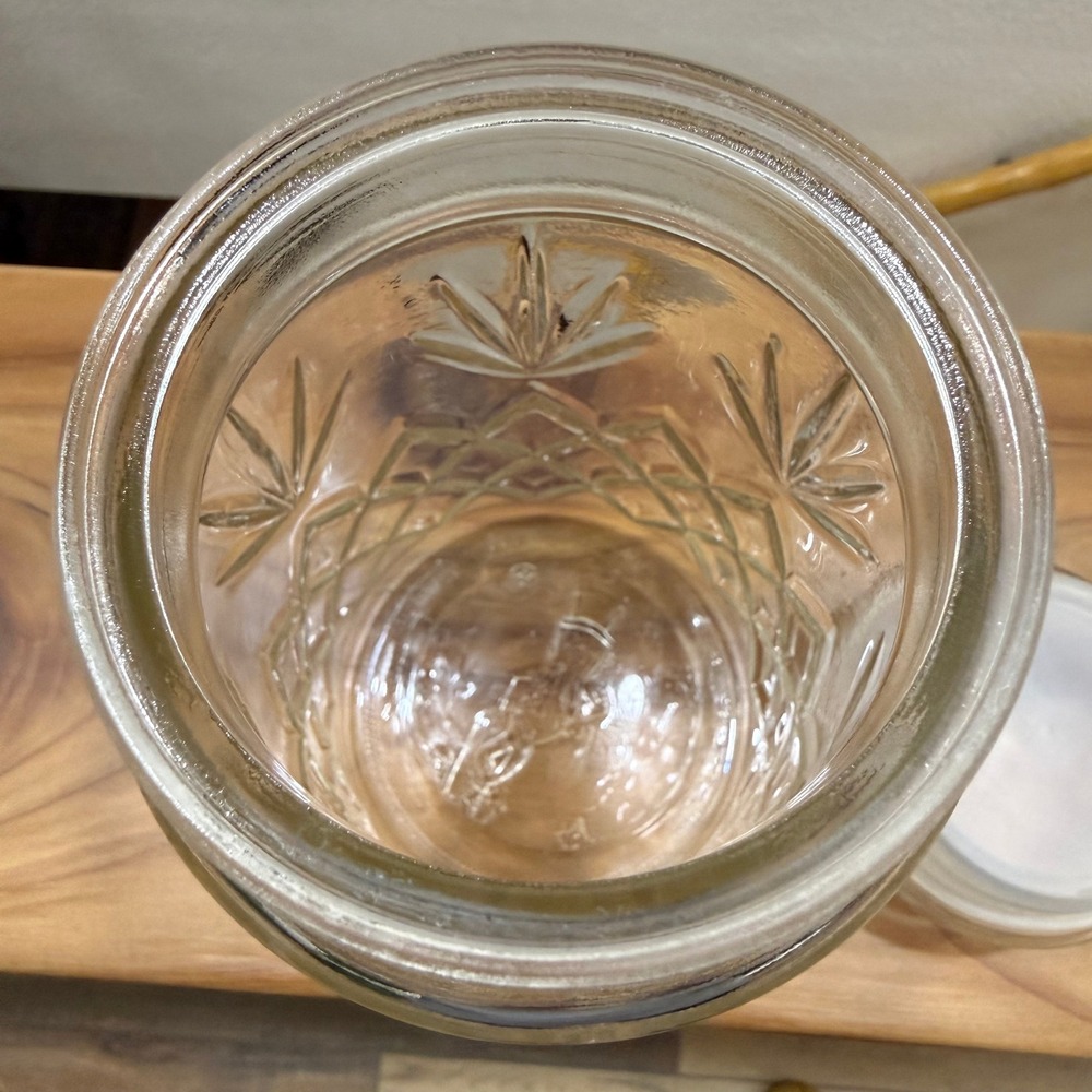 VINTAGE 70s Mr. Peanut Planters Glass Jars (Set of 2) + Rare Silver Plated Spoon - Picture 5 of 16